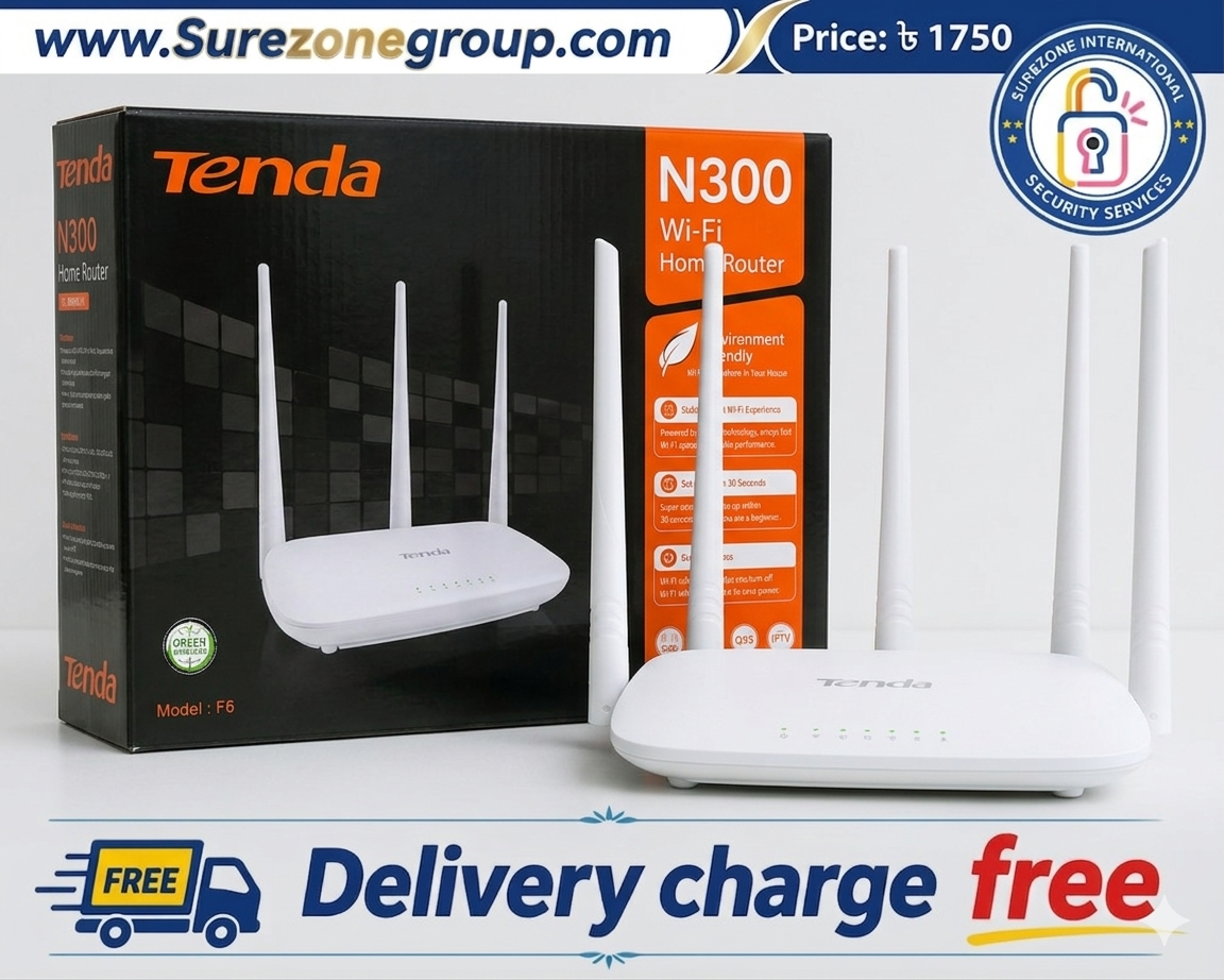 Tenda Wireless N300 Home Router