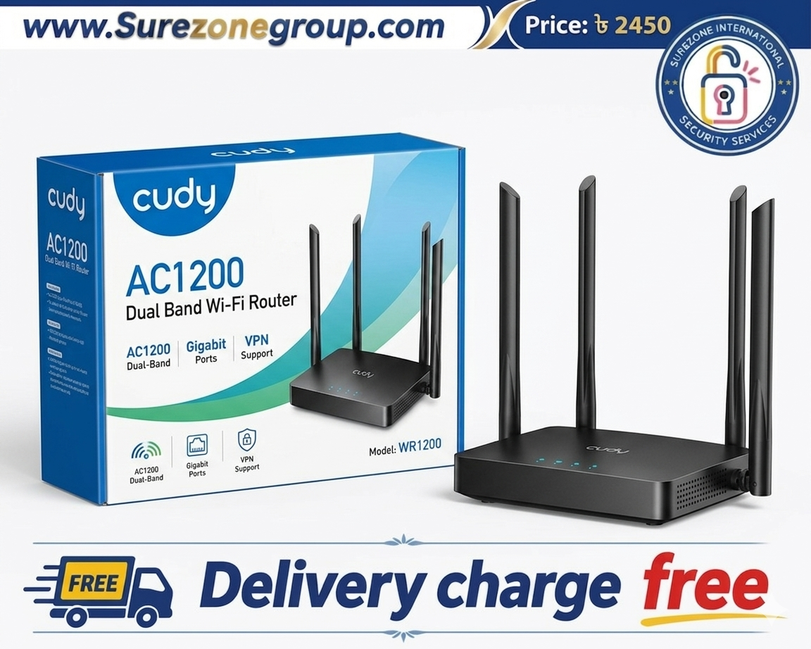 Cudy AC1200 Dual Band Wifi Router
