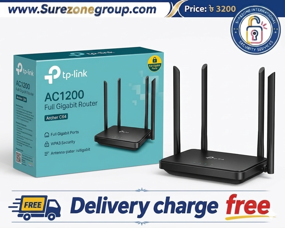 TP Link AC1200 Full Gigabit Router
