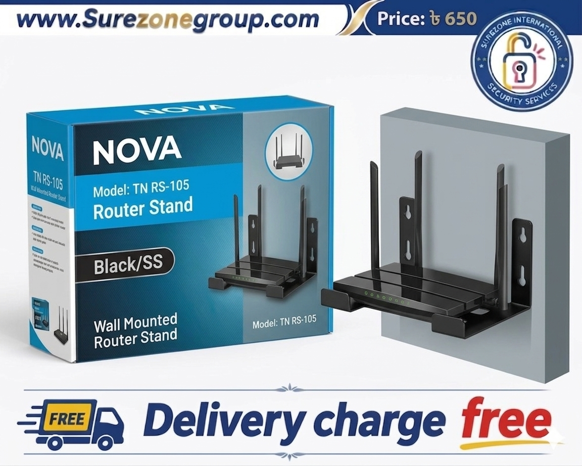 Nova wall mounted Router stand
