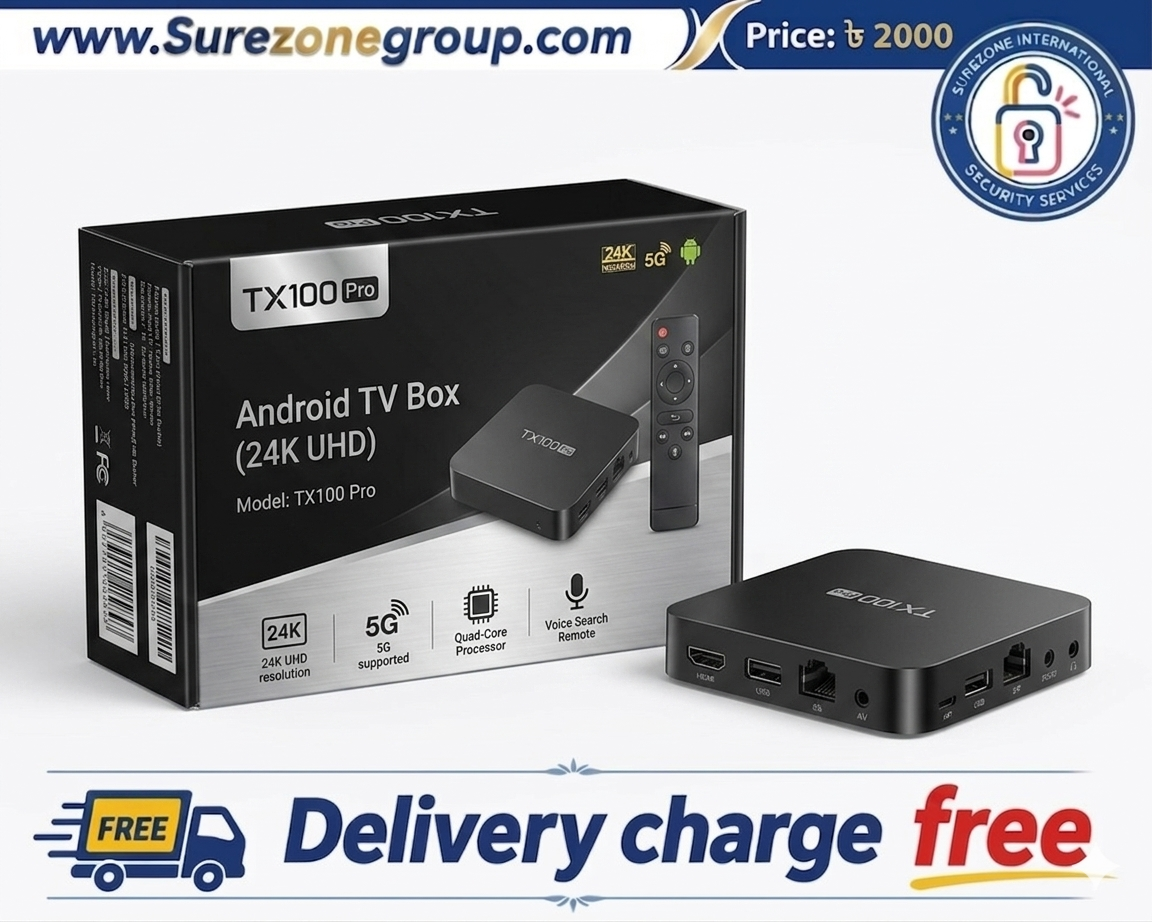 Android TV Box (24K UHD) 