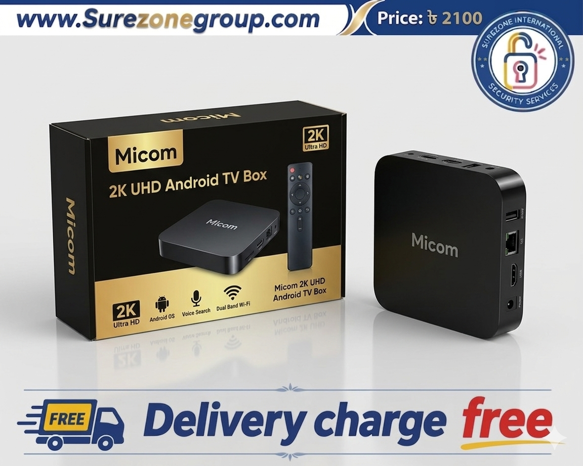 Micom 24 K UHD Android TV Box 