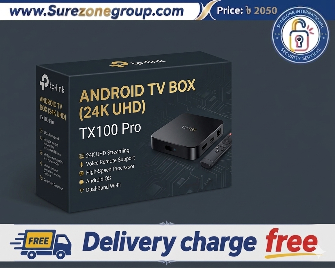 Android TV Box  (24K UHD) 