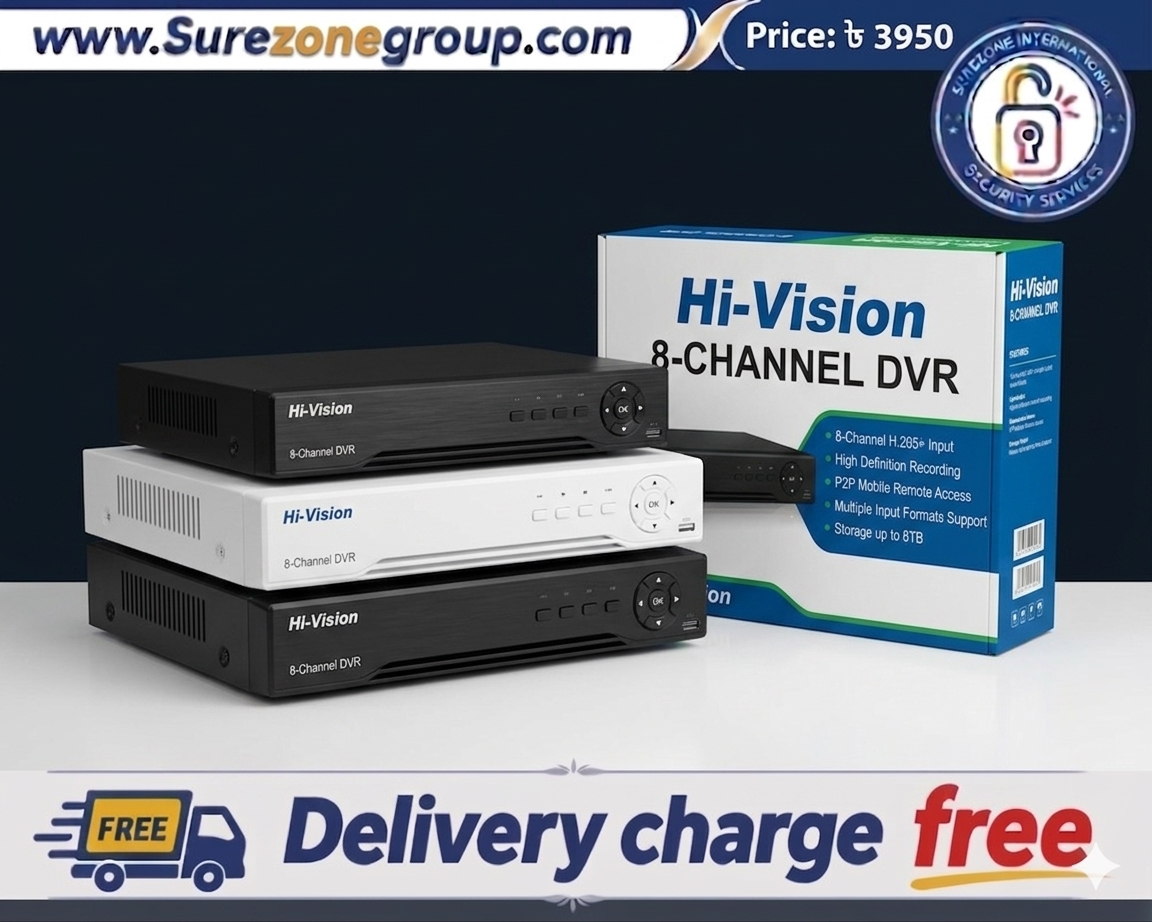 HI Vision 8 channel DVR
