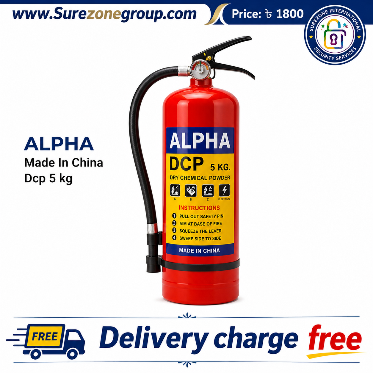 Alpha Made in china Dcp 5Kg