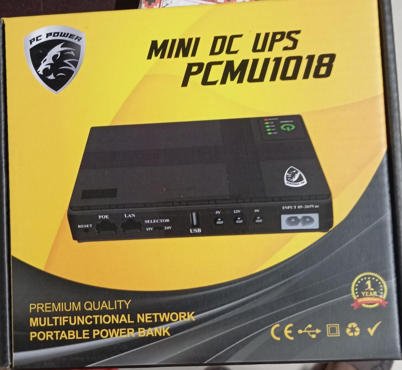 Mini DC UPS PCMU 1080